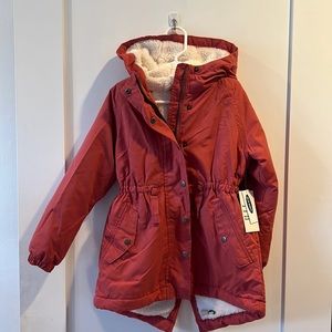 NWT Old Navy jacket XS size 5 coral pink